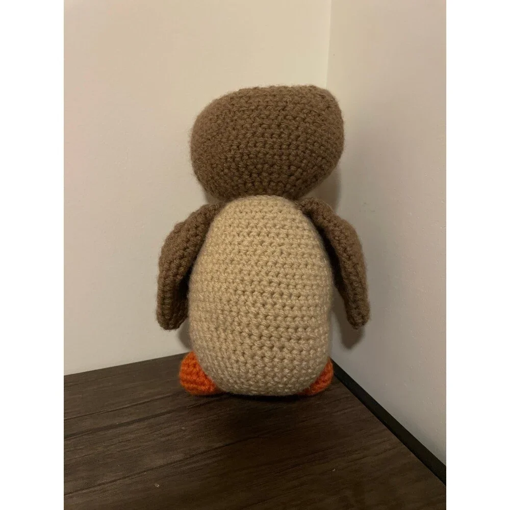 Handmade Crochet Amigurumi Owl Plushie‎ Stuffed Animal